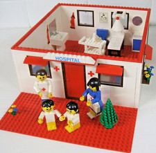 Vintage 1978 Lego Homemaker 231 Hospital Complete + 99% Original Stickers RARE!