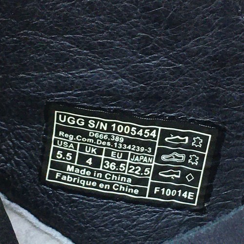 UGG Boots Womens 5.5 Tiana Fringe Ankle Bootie Black Casual Comfort SN 1005454 - Picture 12 of 16