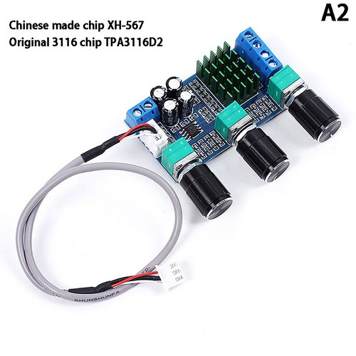XH-M567 TPA3116D2 Dual-channel Stereo Digital Audio Power Amplifier Board - Afbeelding 11 van 12