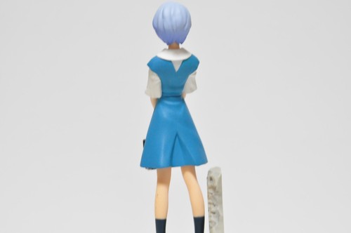 Neon Genesis Evangelion Rei Ayanami Figure School Uniform Anime Toy 8 in - Picture 4 of 12