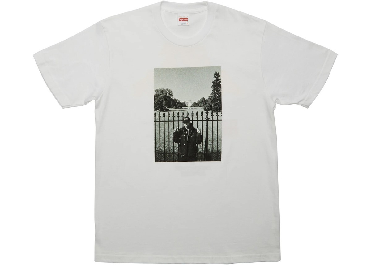 新作!18 Supreme UNDERCOVER Public Enemy White House Tee黒 NWOT Supreme x Undercover Public Enemy White House Tee SS18