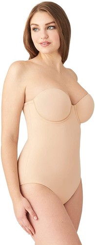 Wacoal Women's 246223 Red Carpet Shaping Body Briefer Shapewear Sand Size 34C - Picture 3 of 3