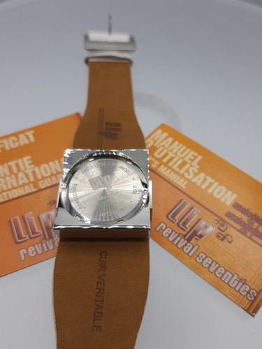 LIP 1871322 men's jumphourwatch Baschmakoff steel White French design 10 ATM - Picture 9 of 12