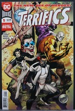 The Terrifics vol.1 #1  Raw Comic in NM-MT 9.8  with White Pages