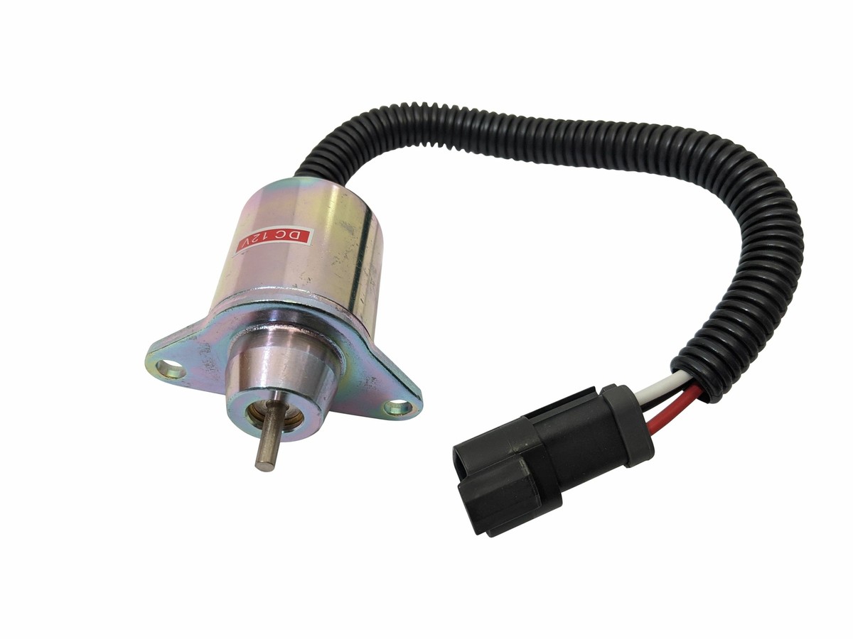 Stop Solenoid 12 Volt Yanmar 3TNA72, 3TNE72, 3TNE84, 3TNV80