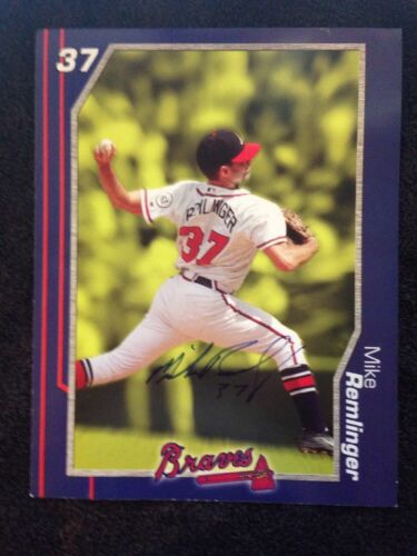 MIKE REMLINGER Signed Autographed 8X10 Baseball Photo Single Auto Picture BRAVES - Picture 2 of 6