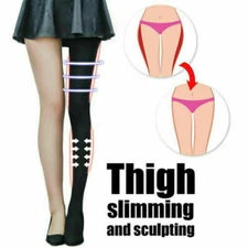 2 SIZE DOWN PANTYHOSE LEGS SHAPER PANTS SLIMMING WOMEN SHAPE