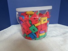 Letter blocks for work spelling practice 174pcs