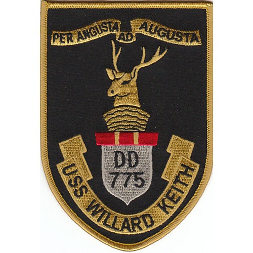 DD-775 USS Willard Keith Patch - Picture 1 of 6