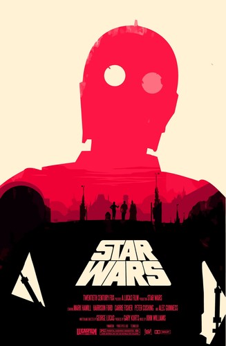 Star Wars - C3PO Movie Poster Print & Unframed Canvas Prints - Bild 2 von 2