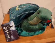 HARRY POTTER: SLYTHERIN HOUSE MASCOT PLUSH  CUSHION New with Tags