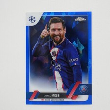 2022-23 Topps Chrome Sapphire UEFA UCC Lionel Messi Image Variation SP #1