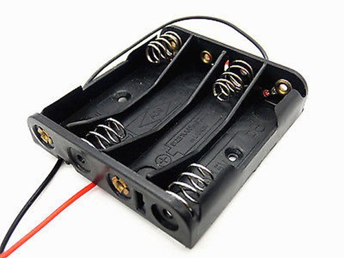 2 3 4 x AAA Battery Holder Plastic Batteries Box Battery Storage Case With Wire - Picture 6 of 9