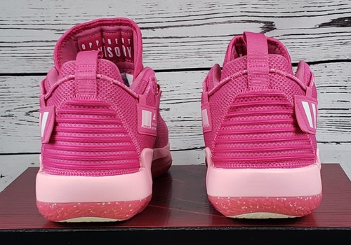 Adidas Dame 7 EP Extply Sample Damian Lillard Pink Herrenschuhe Größe 14,5 GW7909 - Bild 7 von 12