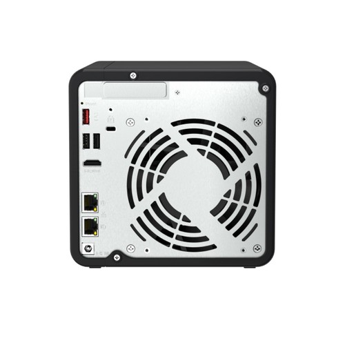 QNAP TS-464-8G Intel Celeron N5095 8GB RAM 4 Bay NAS Server Tower - Black & Gold - 第 6/6 張圖片
