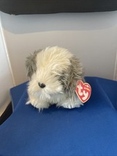 *RARE IN UK*  Ty Beanie Babies  - FURSTON - Sheepdog **NORMALLY 20**