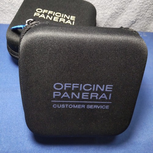 Genuino Nuevo OFFICINE PANERAI Juego de Caja de Reloj de Viaje 3 piezas Estuche Suave con Cremallera Raro #136 - Imagen 4 de 10