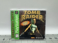 Sony PlayStation 1 Tomb Raider Greatest Hits PS1 CIB Complete