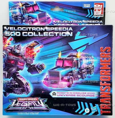 Transformers Legacy Velocitron Speedia 500 Collection Universe Scourge Figure - Picture 2 of 7