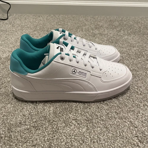 Scarpe casual Puma Mapf1 Caven 2.0 stringate uomo bianche sneakers 30850202