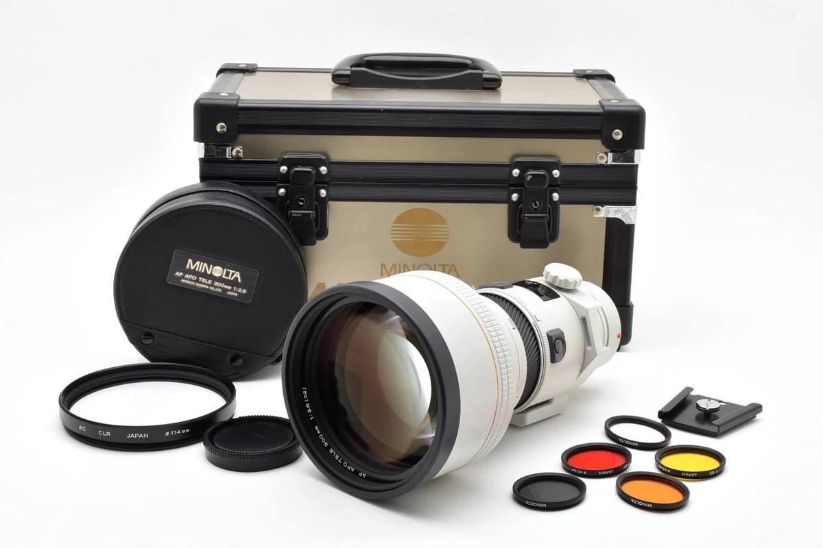 Minolta f/2.8 Camera Lenses 300mm Focal for sale - eBay