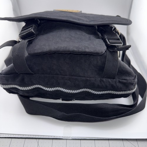 Borsa messenger Kipling New York Camp in tela nera - Foto 2 di 5