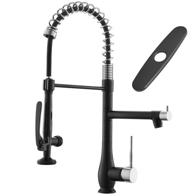 #ad Kitchen Faucet with Pull Down Sprayer Single Handle High Pressure Kitchen Sin... $191.61