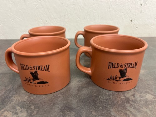 SET OF 4 FIELD & STREAM OUTDOOR ADVENTURES SINCE 1871 MUGS (WBP014536) - Picture 2 of 10