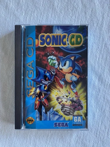 Sonic CD (Sega CD 1993)  CIB FAST SHIPPING & Great Shape