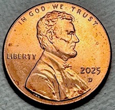2025 D Penny Rd Uncirculated 