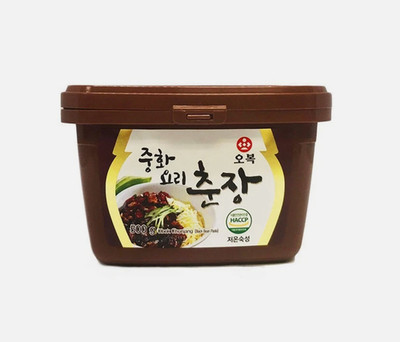 Obok Chunjang, Black Bean Paste Essential for Jjajang Sauce, 500g
