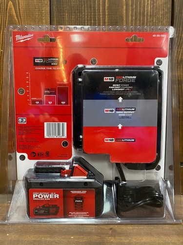 Milwaukee M18 Lithium-Ion REDLITHIUM FORGE Starter Kit | 8Ah Batt | 48-59-1881 - Picture 5 of 11