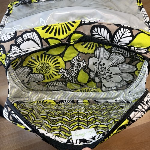 Vera Bradley CITRON Hanging Organizer Cosmetic Makeup Travel Case Retired NWT - Picture 11 of 15