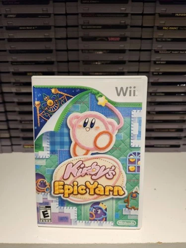 Kirbys Epic Yarn Nintendo Wii COMPLETE AND TESTED!!!⭐️⭐️⭐️