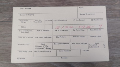 Vintage Security Investment Company Postkarte - Riverside, CA - Bild 2 von 2