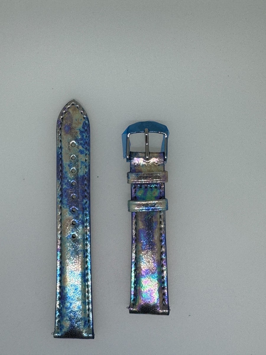 Michelle watch 18mm with silver band MICHELE Watch Band MS18GQ800998 - Beré Jewelers main image 2