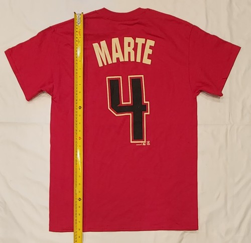 Arizona Diamondbacks Ketel Marte MLB Branded Red T-Shirt Men's Medium NWOT - Foto 4 di 4