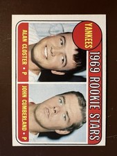 High Grade 1969 Topps #114 - NY YANKEES Rookie Pitchers             69228