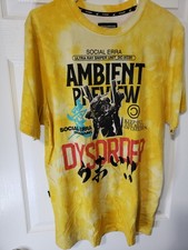 Tie-dye DYSORDER Social Erra Ultra Ray Sniper Unit DC-XC20 Ambient Paw T-shirt