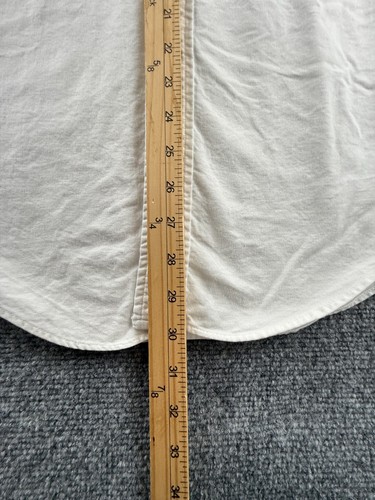 VTG Brooks Brothers Makers Oxford Button-Down Cotton 16 34 OCBD White Mens Shirt - Picture 6 of 18