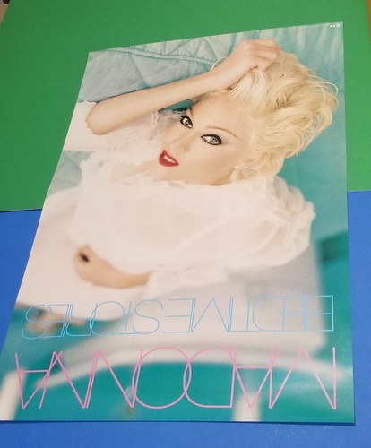 MADONNA SEXY PROMOTIONAL ONLY BEDTIME STORIES POSTER MAVERICK RECORDS 1994 - Picture 3 of 19