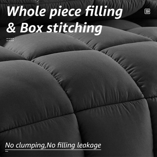 All Season California King Size Bed Comforter - Cooling Down Alternative Quil - Bild 2 von 7