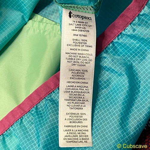 Cotopaxi Teca Half Zip Windbreaker Jacket Women's Medium Rolling Hills Green - Picture 14 of 16