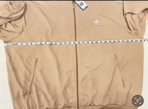 Adidas Originals ADICOLOR CLASSICS FIREBIRD TRACK JACKET Beige Size 2XL - Picture 6 of 14