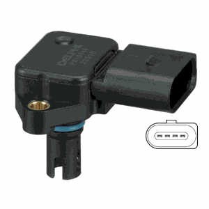 MANIFOLD PRESSURE MAP SENSOR UPPER DELPHI PS10146 A NEW OE REPLACEMENT - Picture 2 of 5