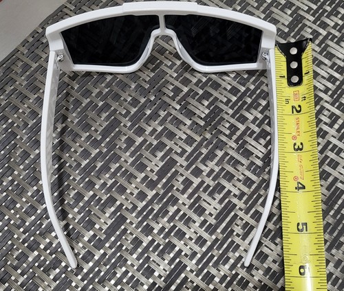 Umbranded Dior Style Shield Sunglasses – White & Black – - Picture 7 of 8