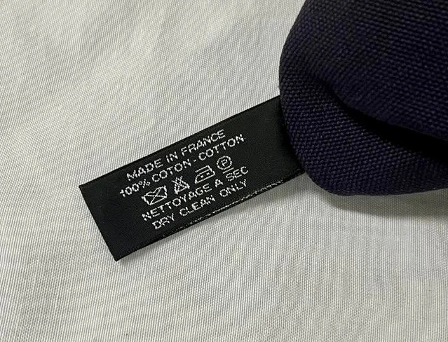 BOLSA HERMES ALGODÓN "BAÑO" CREMALLERA Foto 4 de 4