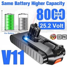 NEW 8000mAh Battery For Dyson V11 Outsize Fluffy Absolute Extra Vacuum Click-in