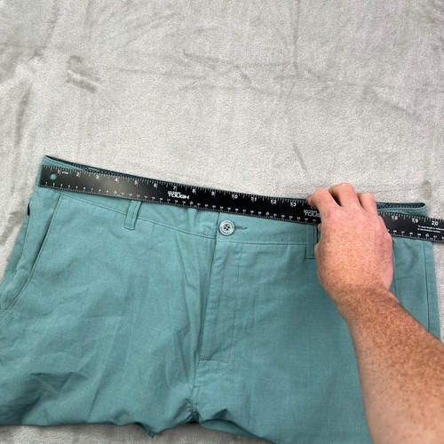 7Diamonds Dynamic Hybrid Shorts Men 38 Blue Embroidered Logo Stretch Performance - Picture 12 of 15