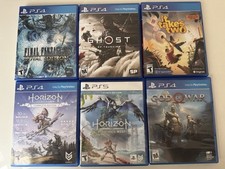 PS4 Collection Ghost of Tsushima Horizon It Takes Two God Of War Final Fantasy